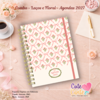 Combo – Agendas 2027 – A5 – Laços e Flores - Imagem 15