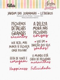 Jardim das Joaninhas - Combo Ilustrações e Papéis (Tita) - Imagem 2