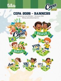 Copa 2026 - Combo Ilustrações (Tita) - Imagem 2