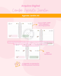 Combo Agenda Jardim 2027 (Branco Papel) - Imagem 5