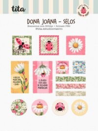 Dona Joana - Combo Ilustrações e Papéis (Tita) - Imagem 6