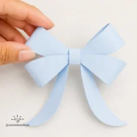 Moldes Trio de Laçarotes de Papel 3D - Imagem 4