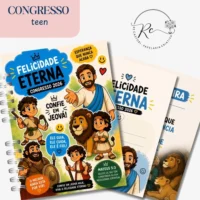 Caderno Congresso 2026 – Felicidade Eterna – Com Atividades para o público Teen (Rê Castori) - Imagem 9