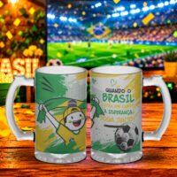 Artes Para Canecas de Chopp Copa do Mundo 2026 - Imagem 7