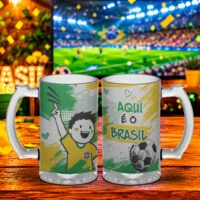 Artes Para Canecas de Chopp Copa do Mundo 2026 - Imagem 8