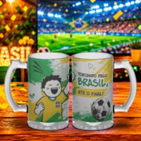 Artes Para Canecas de Chopp Copa do Mundo 2026 - Imagem 9