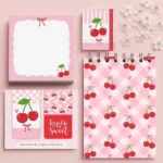 Mini Kit de Arquivos p/ mimos – Cerejinha (Telma Contel)