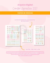 Combo Agendas 2027 (Branco Papel) - Imagem 3