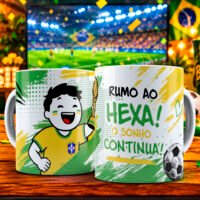 Artes Para Canecas Copa do Mundo 2026 - Imagem 5
