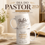 Artes Para Canecas Dia do Pastor 2026