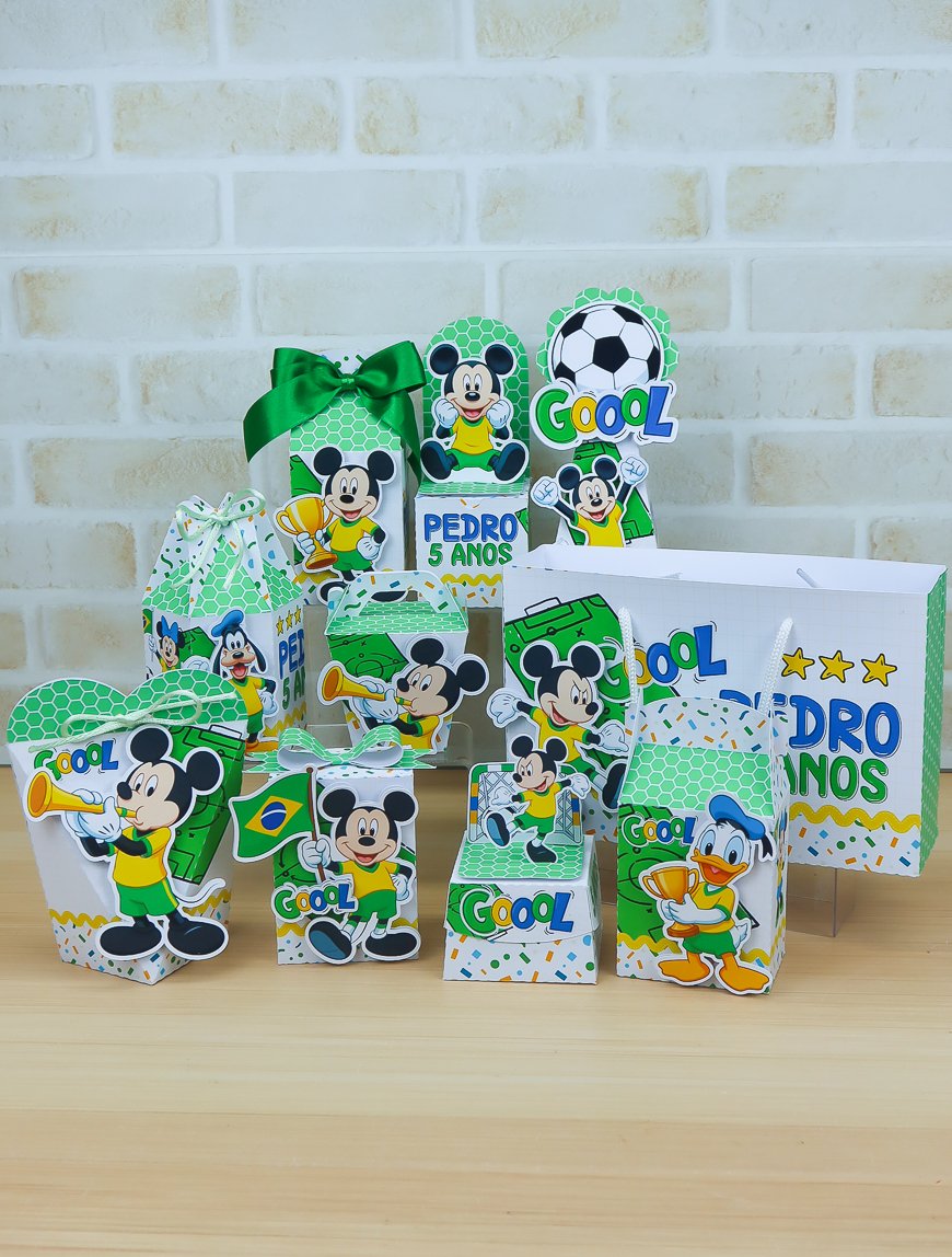Futebol Mickey 1 Kit Festa Mickey Futebol - Imagem 1