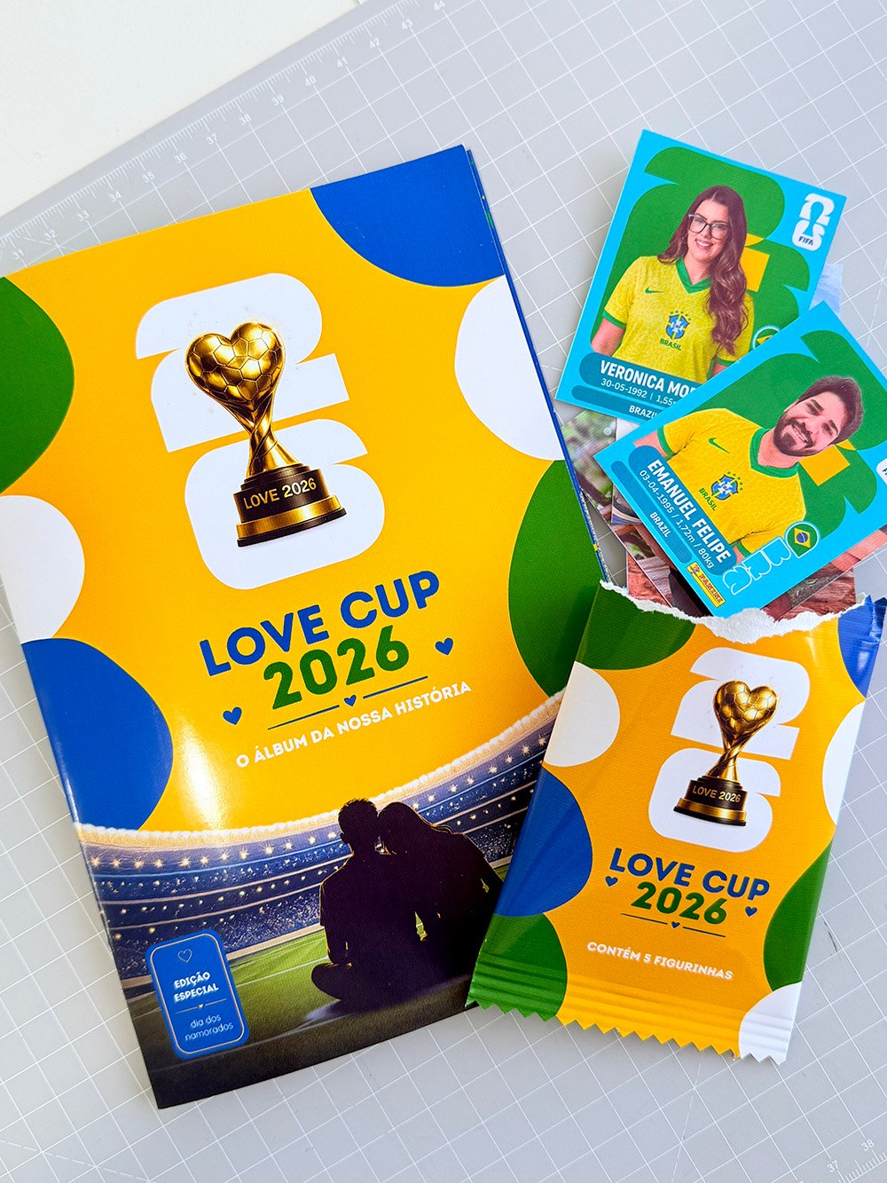 IMG_4353 copiar Álbum Love Cup 2026 (Figurinhas da Copa) - Dia dos Namorados - Imagem 1