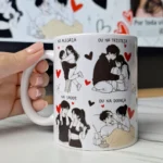 Na alegria ou na tristeza, na saúde ou na doença – Arte Avulsa Caneca