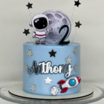 Topo de Bolo Astronauta Menino