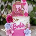 Topo de Bolo Barbie