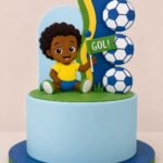 Topo de Bolo Copa do Mundo Baby Cacheado