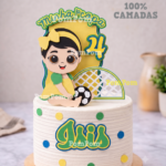 Topo de Bolo Minha Primeira Copa