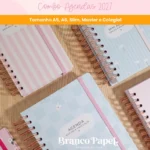 Combo Agendas 2027 (Branco Papel)