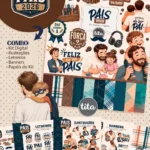 Pais 2026 – Combo Ilustrações e Papéis (Tita)