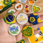 Artes para bottons Copa 2026 (Estúdio G19)
