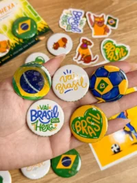 Artes para bottons Copa 2026 (Estúdio G19)