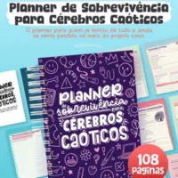 Planner de Sobrevivência para Cérebros Caóticos (Letterinhas)