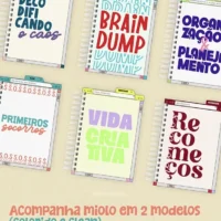 Planner de Sobrevivência para Cérebros Caóticos (Letterinhas) - Imagem 2