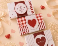 Caixa para KitKat com Cartão – Dia dos Namorados - Imagem 5