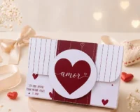 Caixa para KitKat com Cartão – Dia dos Namorados - Imagem 2
