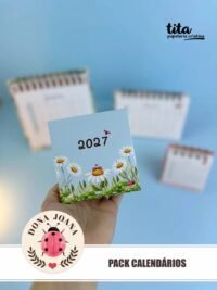 Dona Joana - Pack Calendários ( português e español) + Vídeo aula (Tita) - Imagem 6