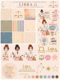 Signos do Zodíaco - Combo Ilustrações e papéis (Tita) - Imagem 8