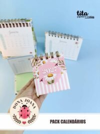 Dona Joana - Pack Calendários ( português e español) + Vídeo aula (Tita) - Imagem 7