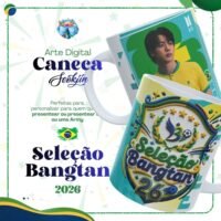 Pack Artes Para Canecas Seleção Bangtan 2026 - Imagem 6
