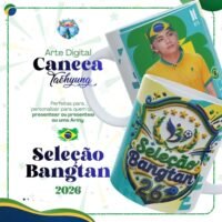 Pack Artes Para Canecas Seleção Bangtan 2026 - Imagem 7