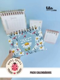 Dona Joana - Pack Calendários ( português e español) + Vídeo aula (Tita) - Imagem 9