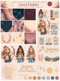 Signos do Zodíaco - Combo Ilustrações e papéis (Tita) - Imagem 13