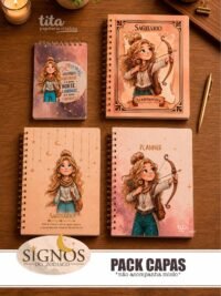 Signos 2026 - Combo Capas (cute + zodíaco) + Miolos básicos (Tita) - Imagem 14