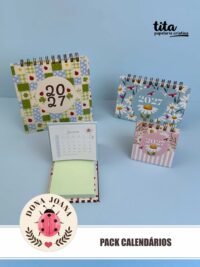 Dona Joana - Pack Calendários ( português e español) + Vídeo aula (Tita)