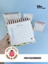 Dona Joana - Pack Calendários ( português e español) + Vídeo aula (Tita) - Imagem 3