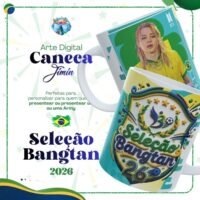 Pack Artes Para Canecas Seleção Bangtan 2026 - Imagem 3