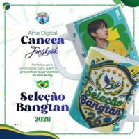 Pack Artes Para Canecas Seleção Bangtan 2026 - Imagem 4