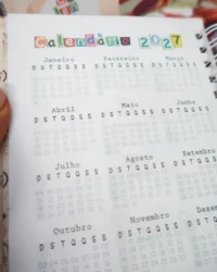 Coleção AGENDAMENTOS 2027 (Mimos Personalizados) - Imagem 12