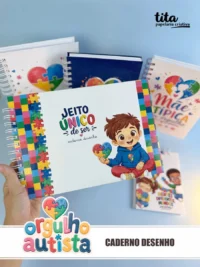 Orgulho Autista – Caderno de Desenho (Tita)