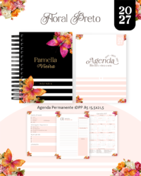 Floral Preto – Coleção BIG 2027 (Pamella) - Imagem 3