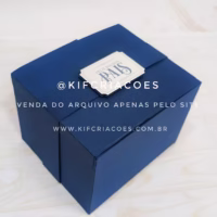 Caixa Caneca Dia dos Pais - Azul - Imagem 2