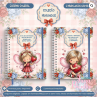 Caderno Colegial Coleção Morangos – 12 em 1