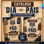 Catálogo Editável Dia dos Pais