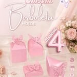 Coleção Borboletas Moldes Caixinhas