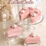 Molde Caixa 6 Fatias de Bolo