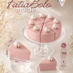 Molde Fatia de Bolo - 8 Fatias